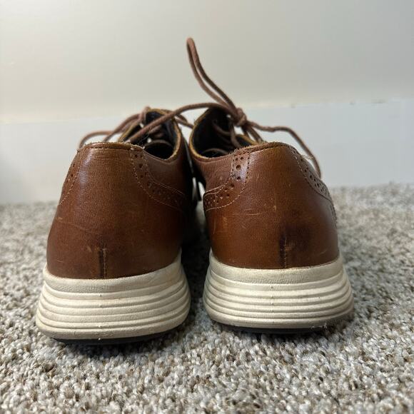 TIMBERLAND Men's Franklin Park Brogue Oxfords Size 9 In Brown - Picture 4 of 7